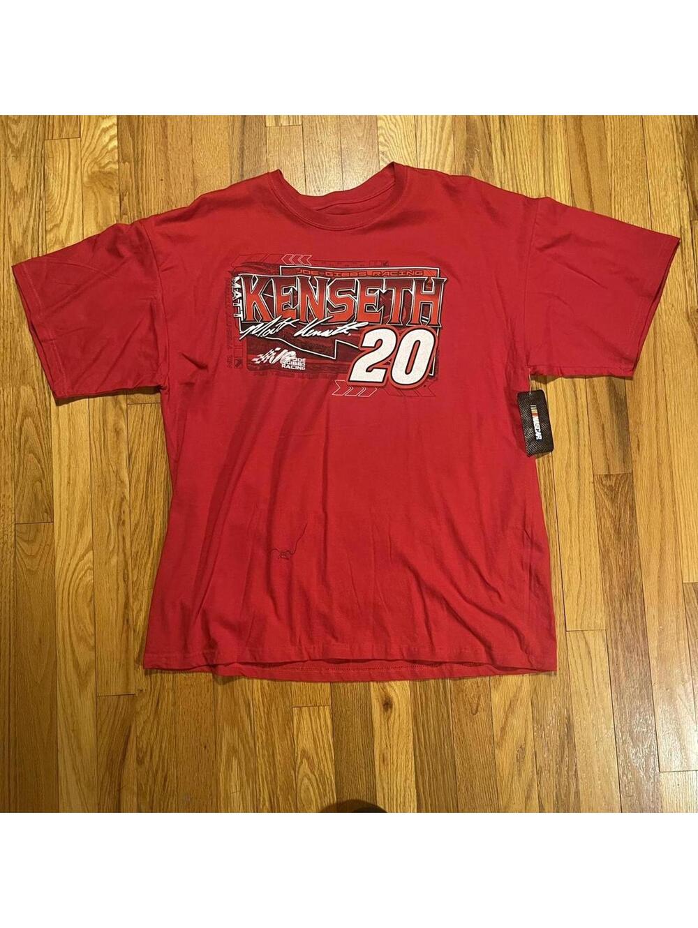 Matt Kenseth NASCAR Double Sided Racing Tee 20 Chase Toyota Red Mens XL NWT